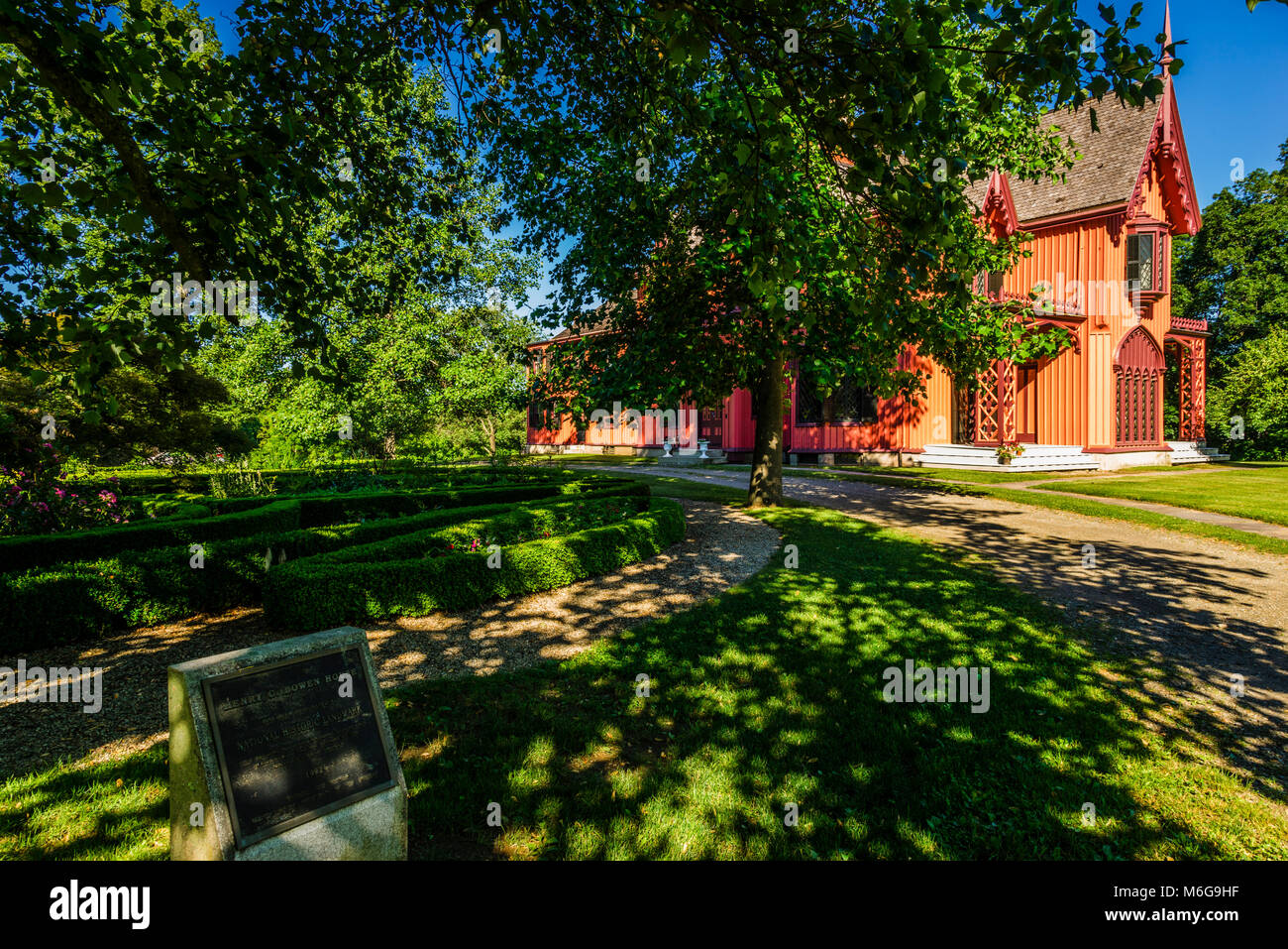 Cottage Roseland Woodstock, Connecticut, USA Banque D'Images