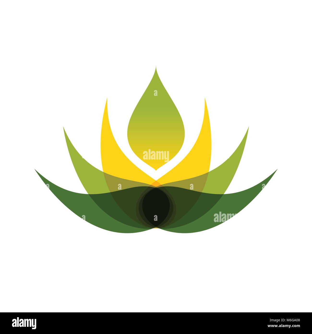 Abstract Multiplier Fleur De Lotus Symbole Vecteur