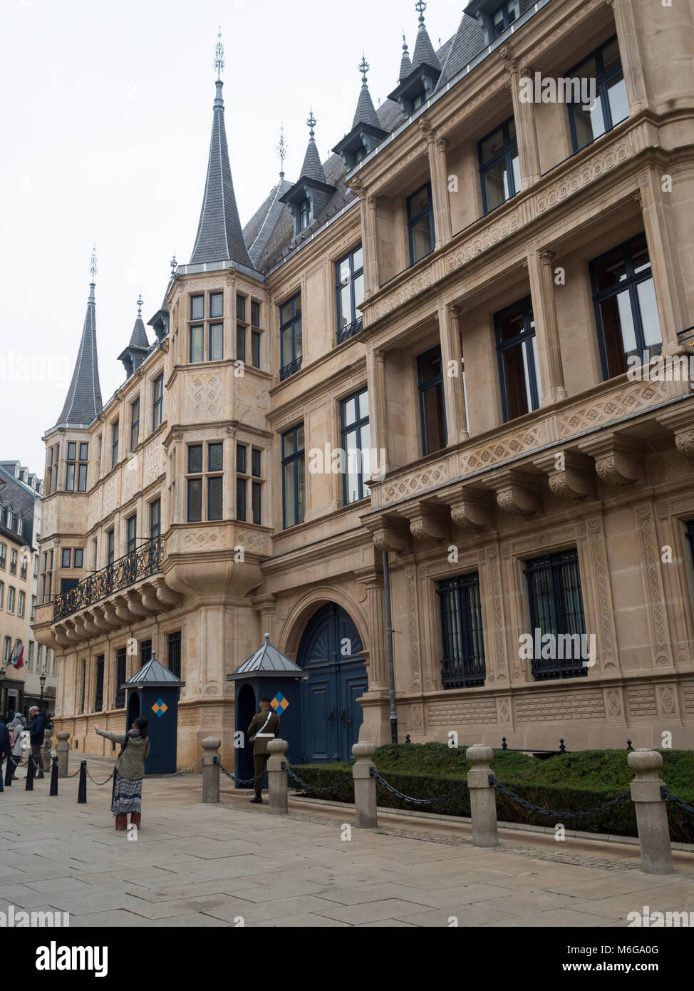 Palais grand-ducal, la Ville de Luxembourg Banque D'Images