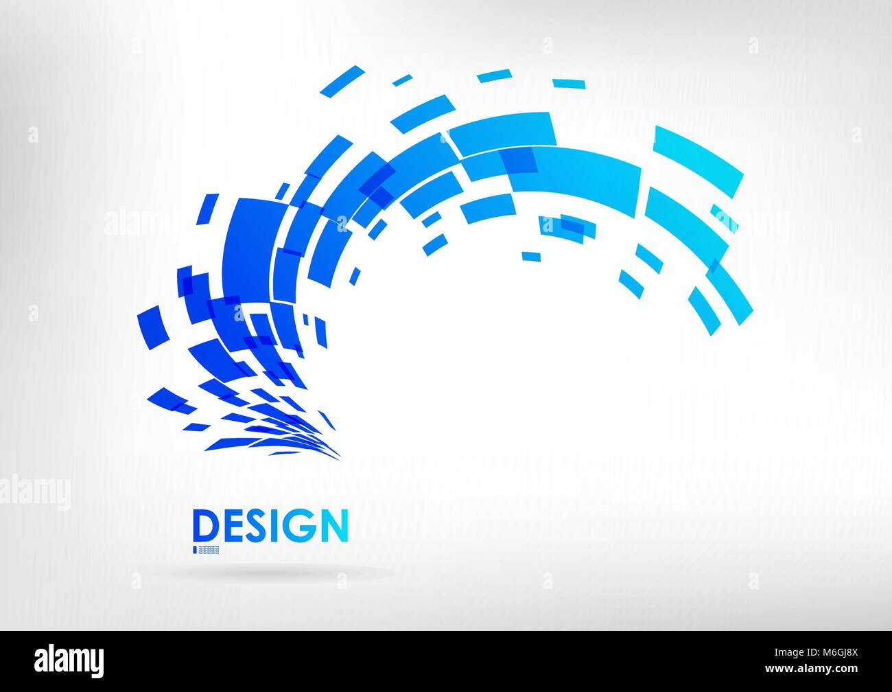 Vecteur conception logo, élément de résumé sur un fond blanc Illustration de Vecteur
