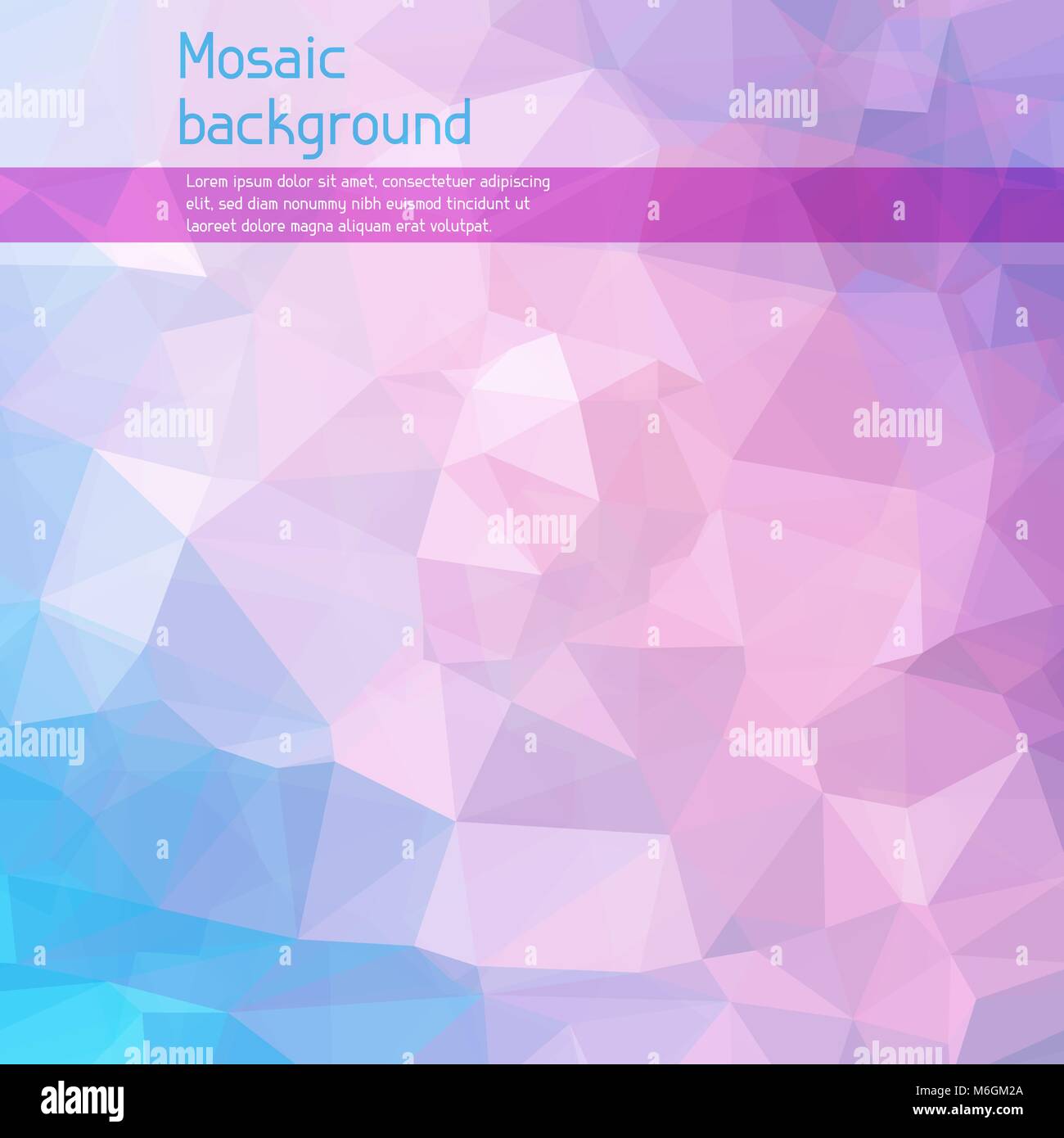 Résumé fond mosaïque de triangles Illustration de Vecteur