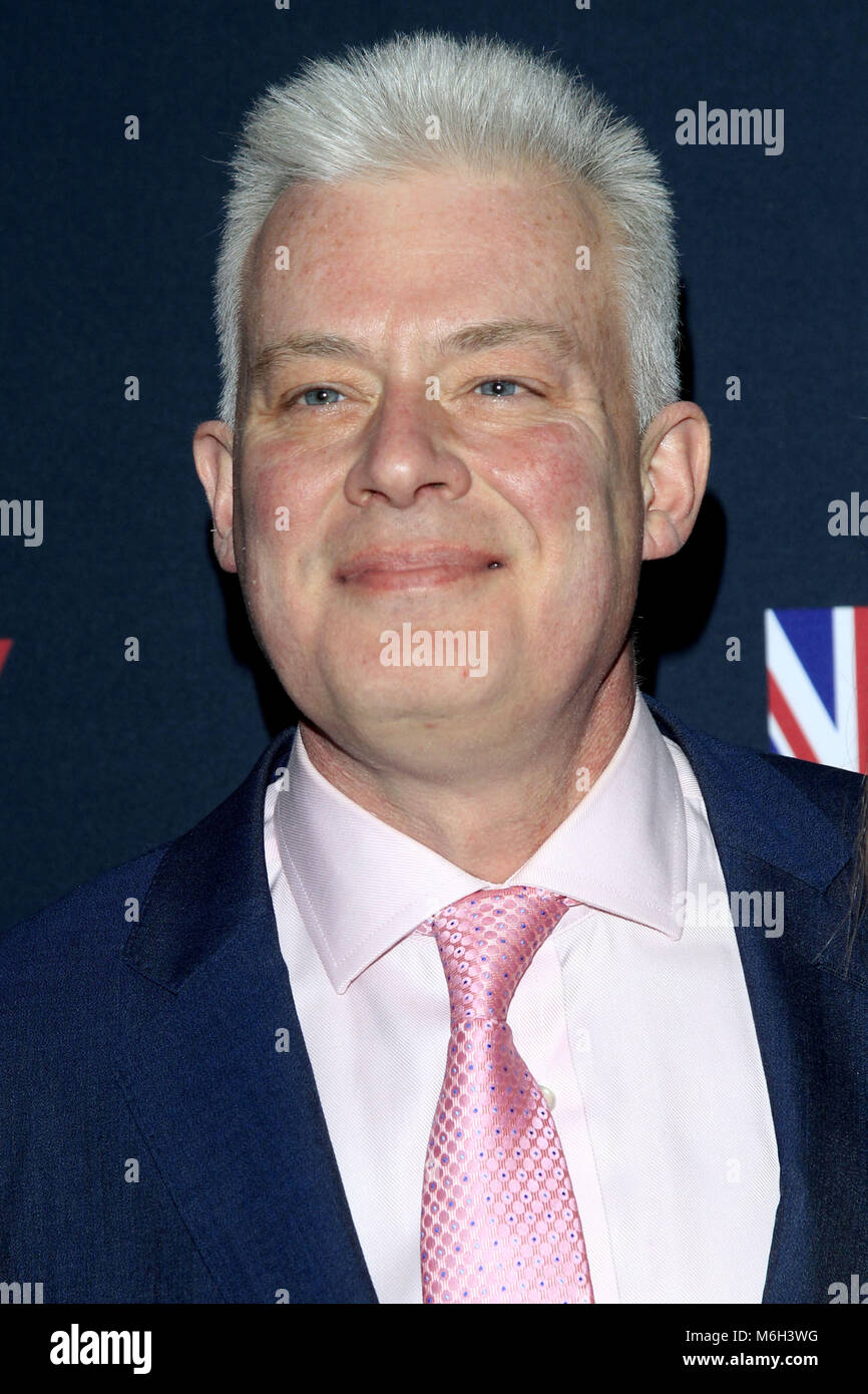 Los Angeles, Californie. 2e Mar, 2018. Neal Scanlan participant à la 'grande' est Film film britannique de la réception en l'honneur des personnes proposées par le 90th Annual Academy Awards à la résidence britannique le 2 mars 2018 à Los Angeles, Californie. Utilisation dans le monde entier | Credit : dpa/Alamy Live News Banque D'Images