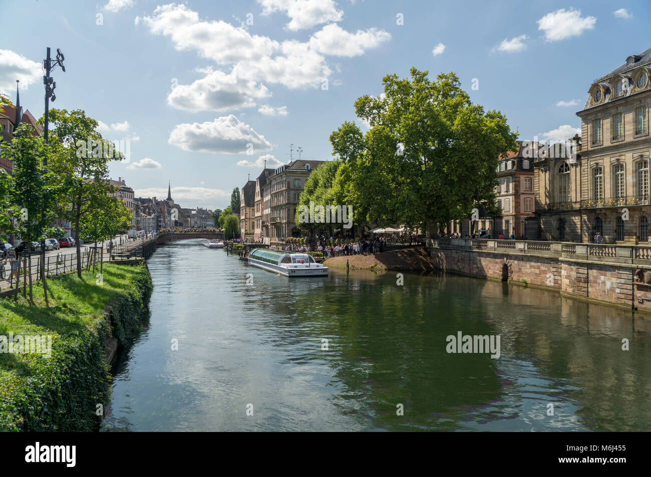 Canaux de Strasbourg Banque D'Images