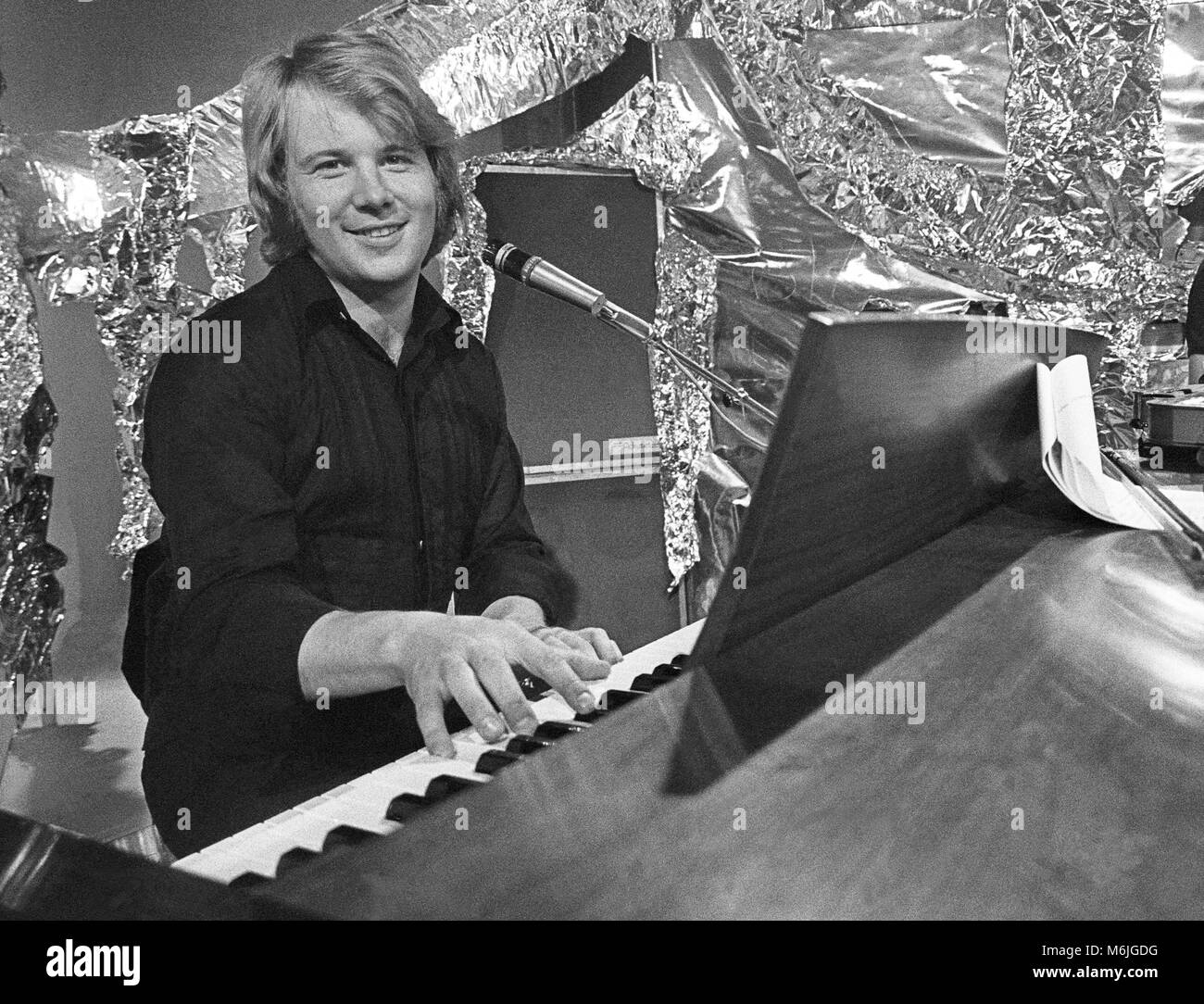 BENNY ANDERSSON musicien en 1969, la Hep Stars grouphe joué avant d ...