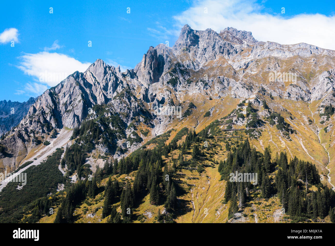 Alpes européennes, Vorarlberg, Autriche Banque D'Images