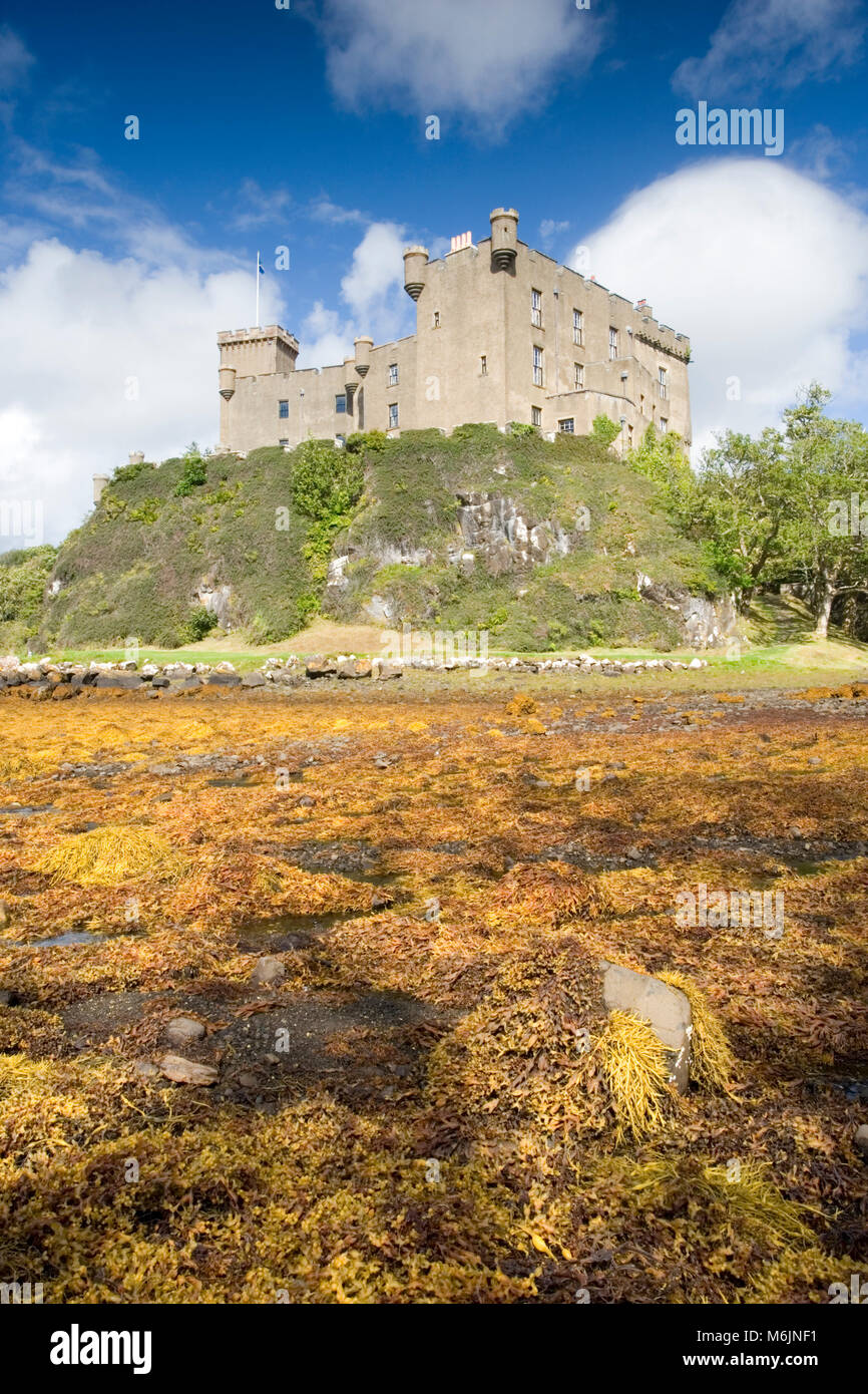 Casle Dunvegan, Isle of Skye, Scotland, Août Banque D'Images