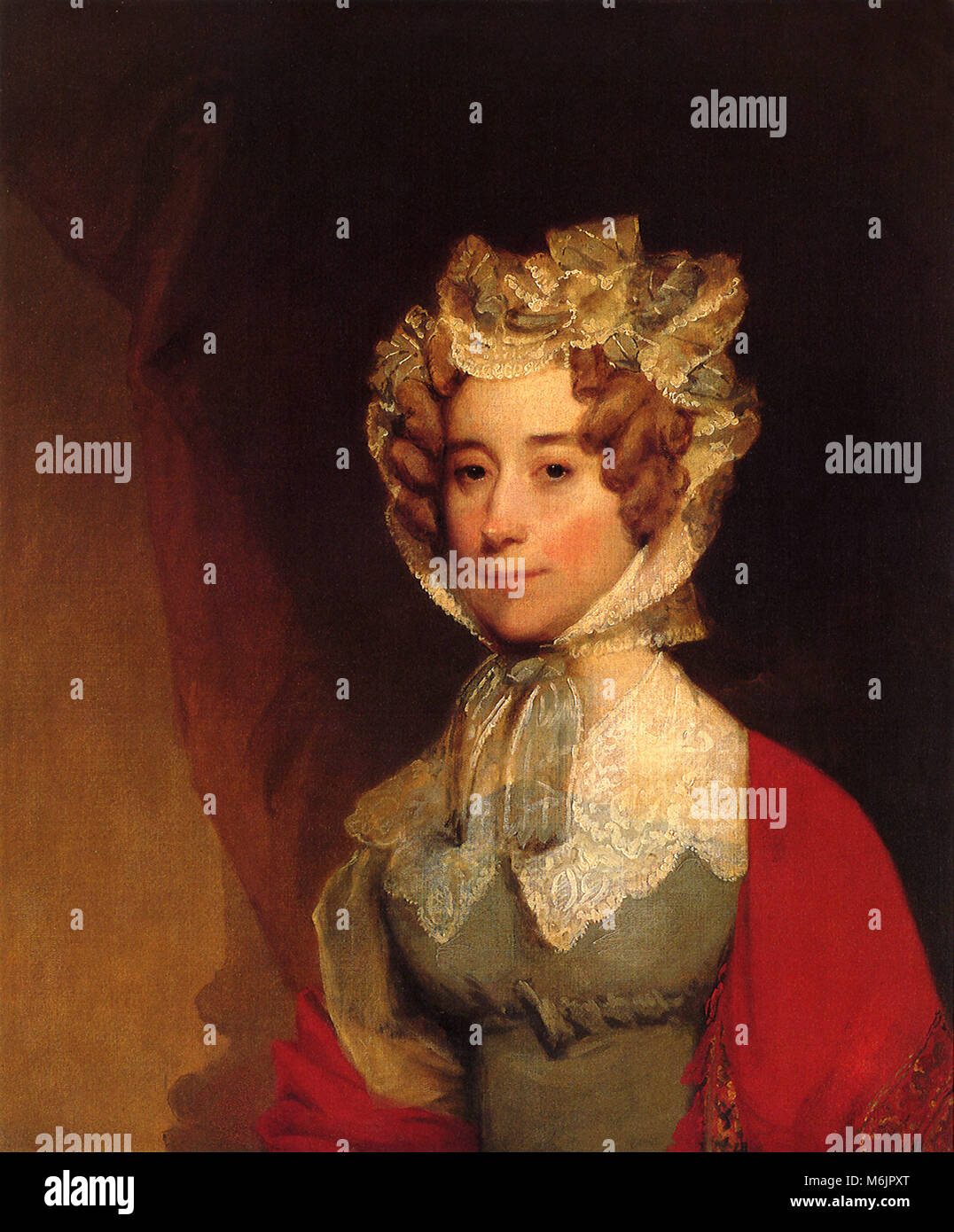 Louisa Catherine Johnson Adams 1823, Stuart, Gilbert, 1823. Banque D'Images
