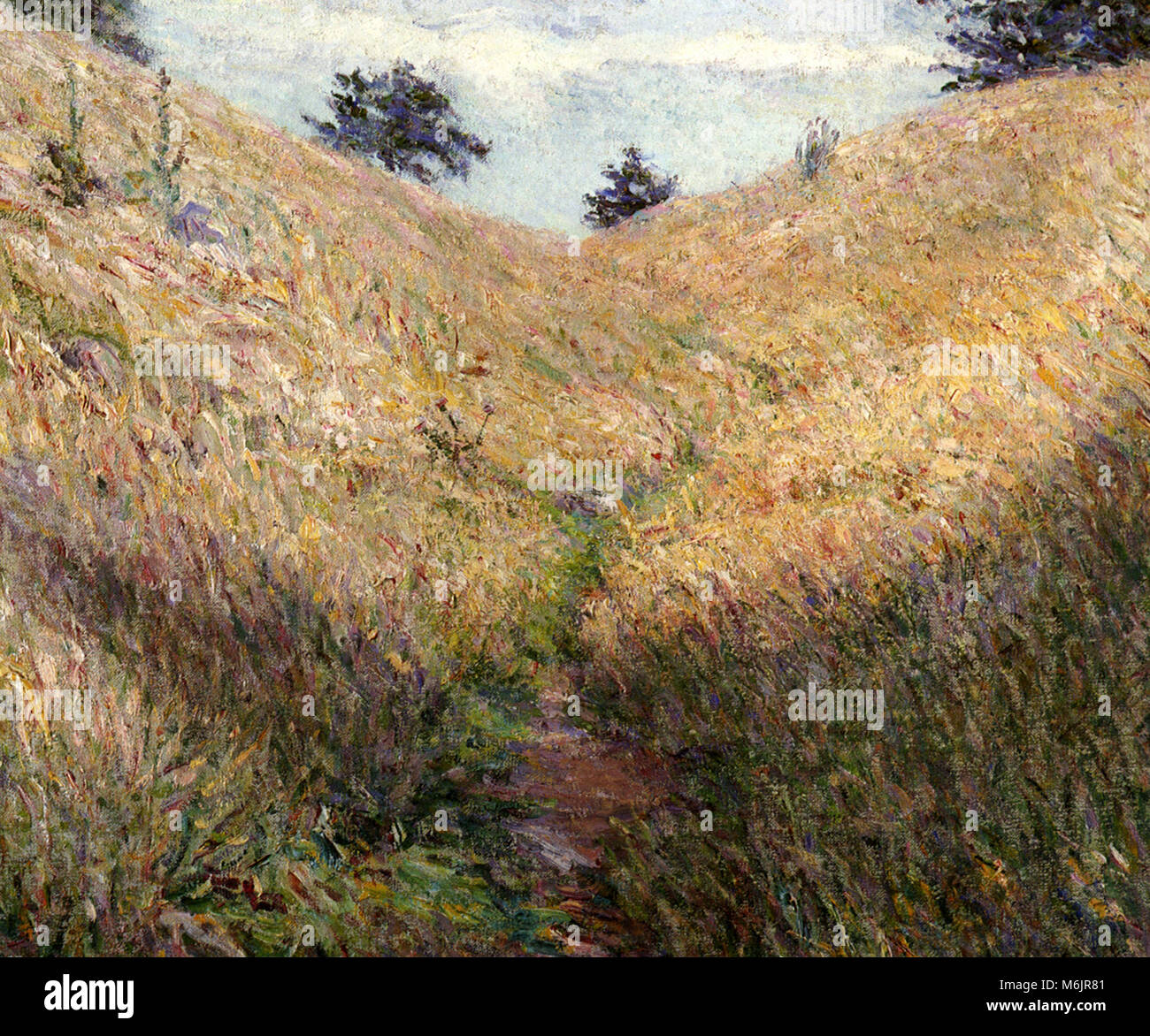 La colline de Giverny, Perry, Lilla Cabot, 1900. Banque D'Images