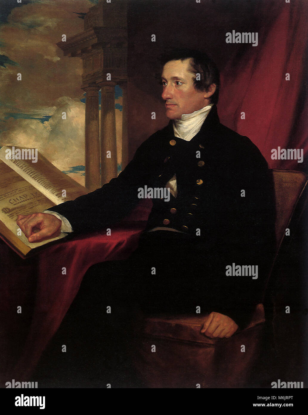 Le colonel William Drayton 1818, Morse, Samuel Finley Breese, 1818. Banque D'Images