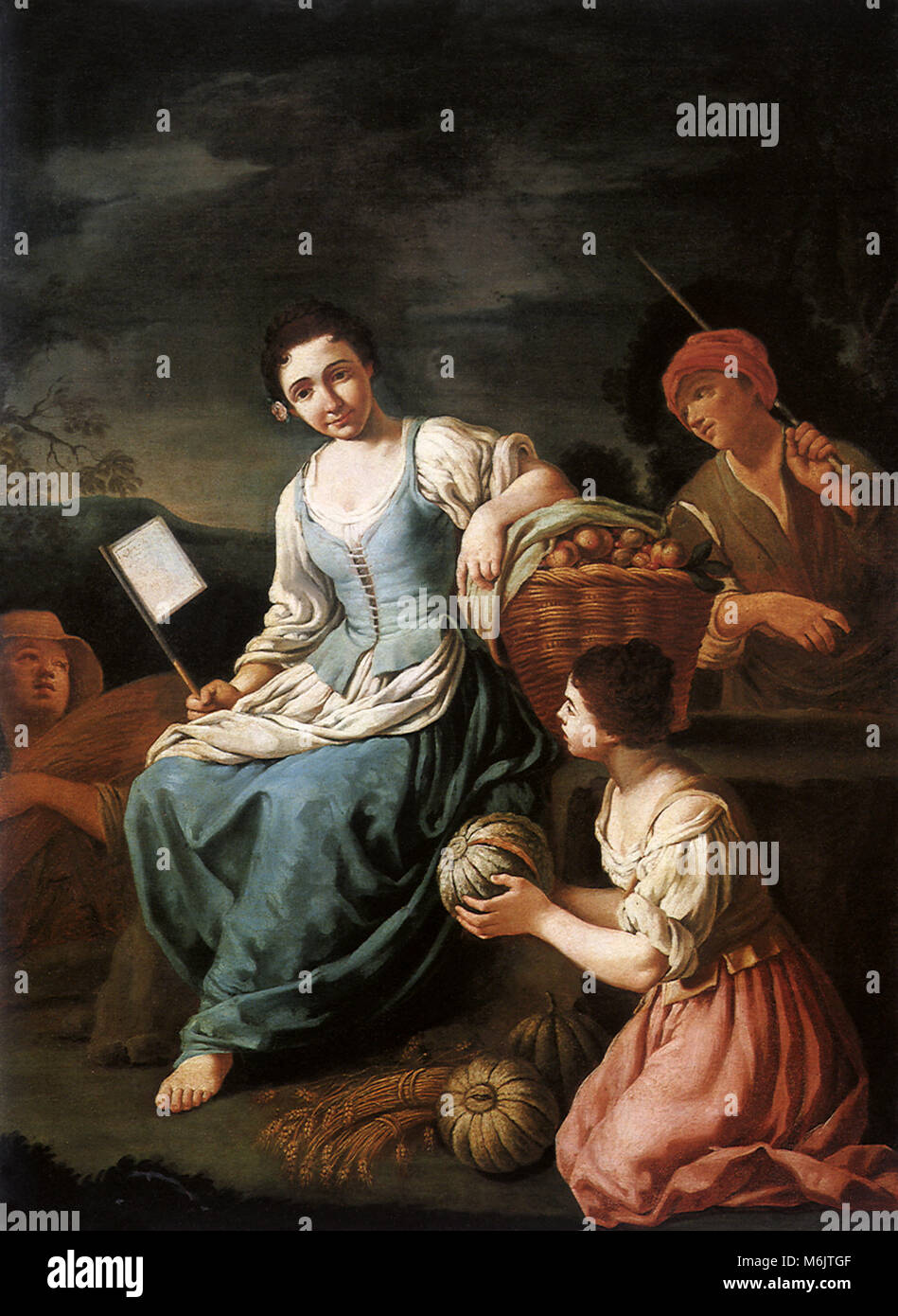 L'hiver, Gherardini, Stefano, 1720. Banque D'Images
