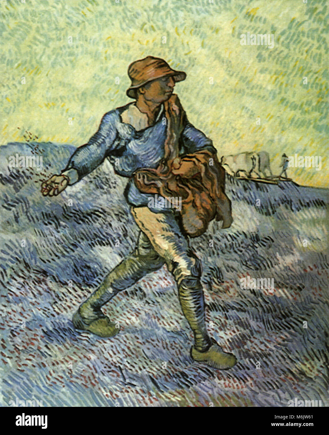 Le Semeur, Van Gogh, Vincent Willem, 1889. Banque D'Images