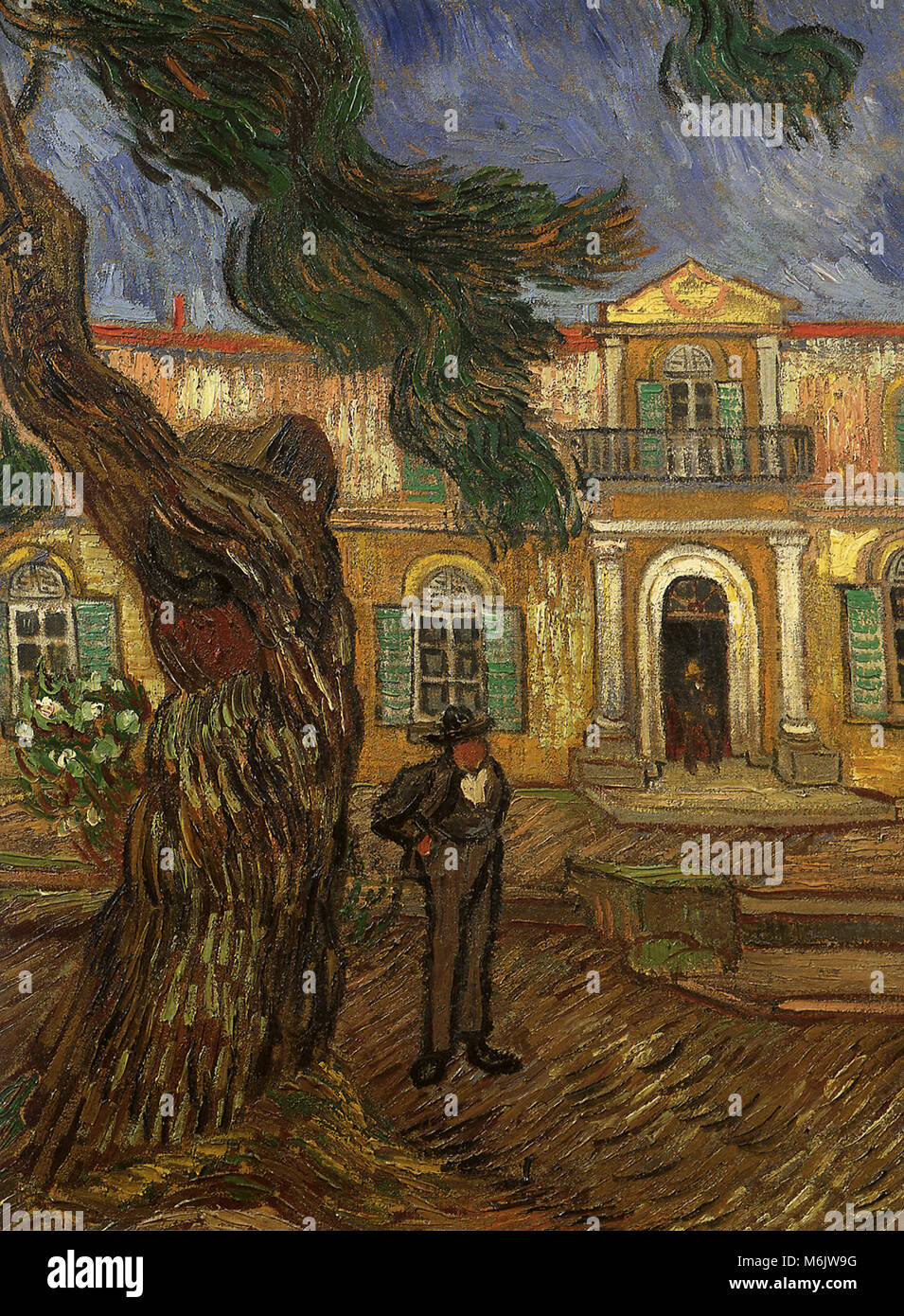 L'hôpital Saint-Paul, Van Gogh, Vincent Willem, 1889. Banque D'Images
