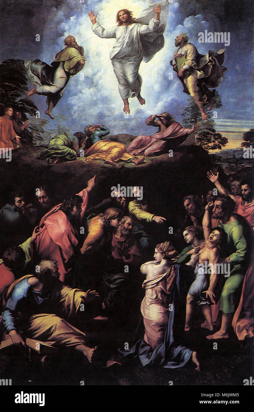 La Transfiguration, Raphaël, Raffaello, S., 1520. Banque D'Images