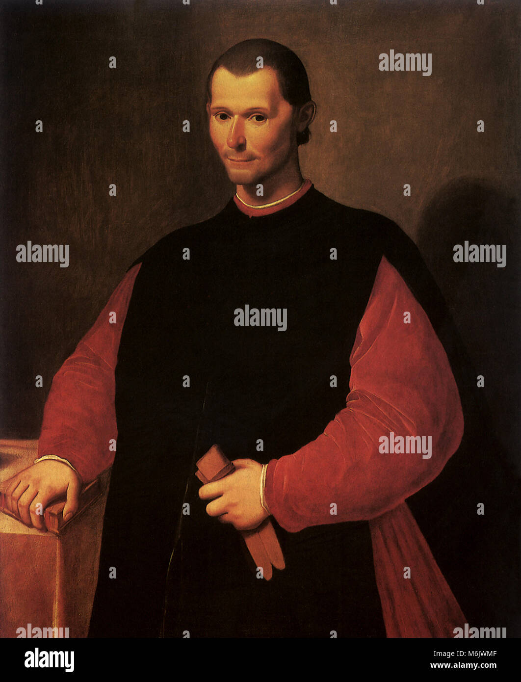 Portrait de Niccolò Machiavelli, 1570, Santi di Tito, 1570. Banque D'Images