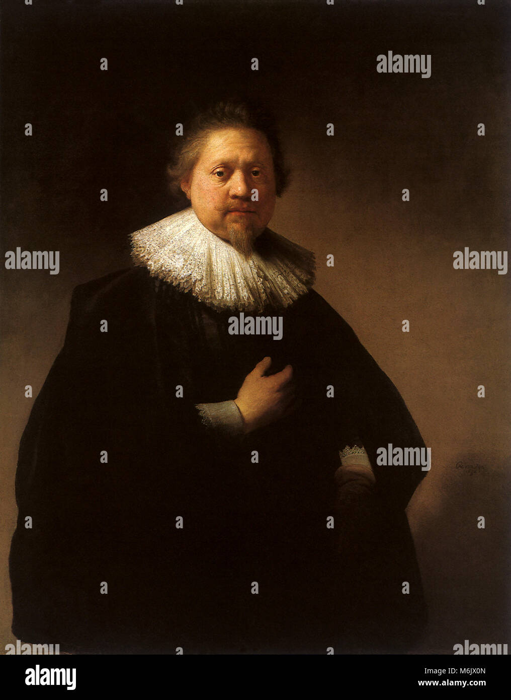 Rembrandt portrait homme Banque de photographies et d’images à haute ...