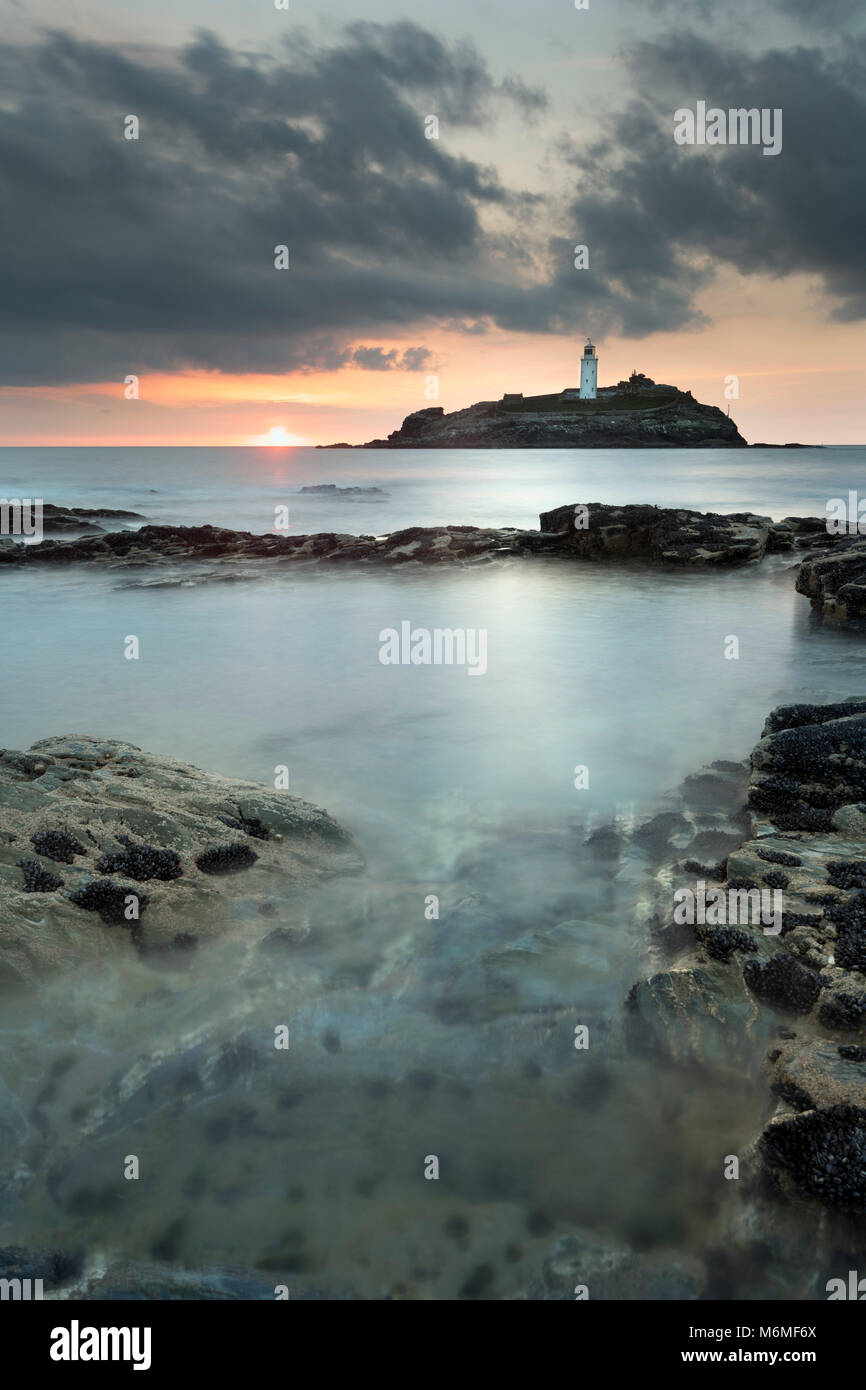 Godrevy, Cornwall, UK Banque D'Images