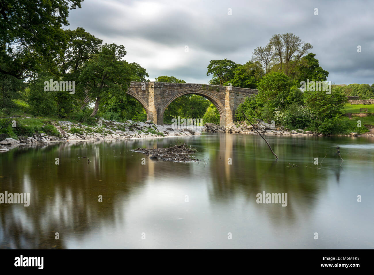 Kirkby Lonsdale, Pont du Diable, Cumbria, Royaume-Uni Banque D'Images