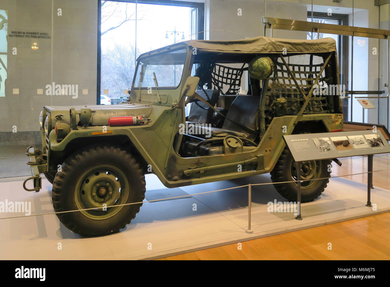 La guerre du Vietnam : 1945 - 1975 Exposition à la New-York Historical Society, Upper West Side, NEW YORK, USA Banque D'Images