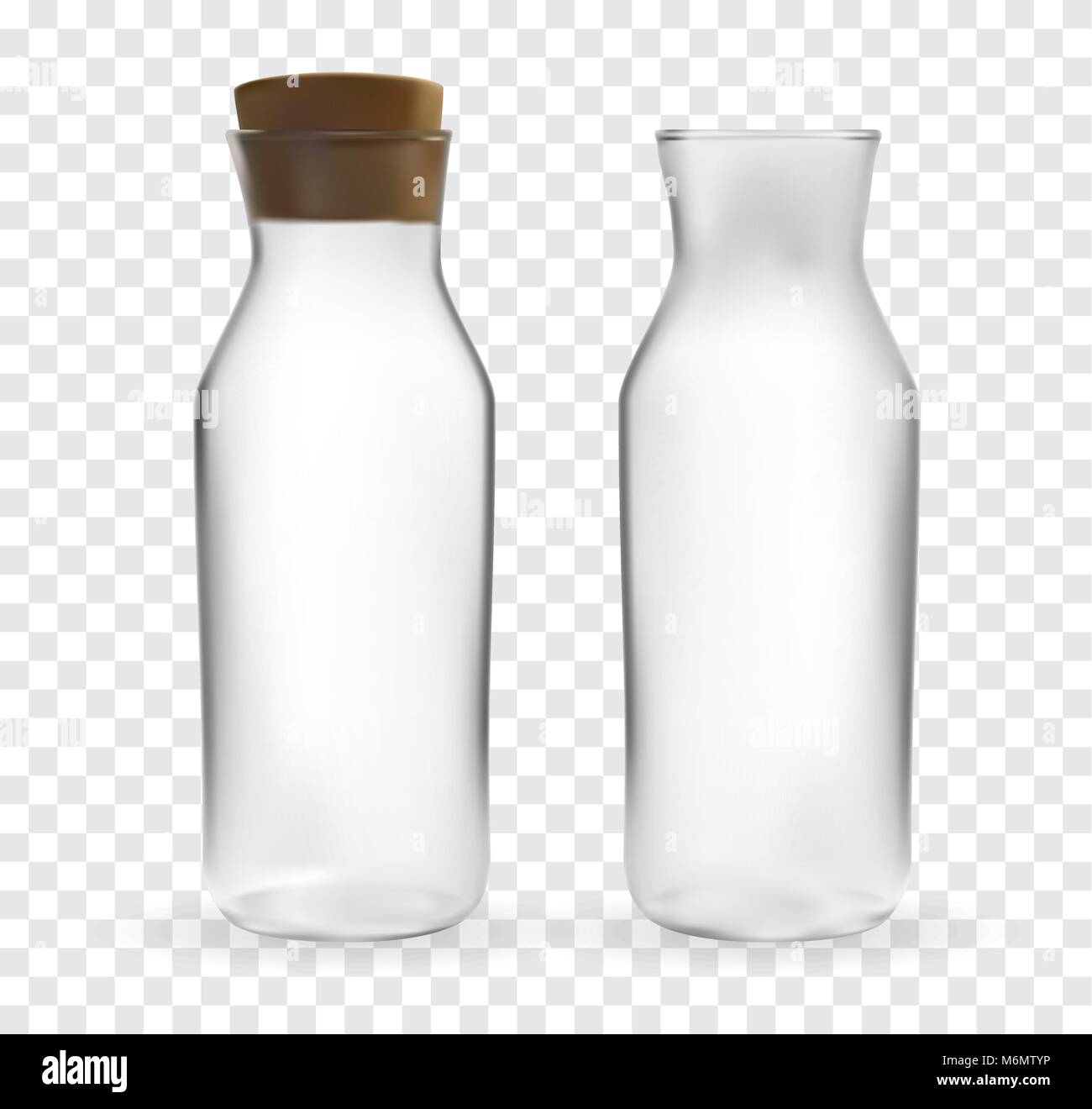 Modèle 3D réaliste de Tasse thermos sur fond transparent. Vector Illustration Illustration de Vecteur