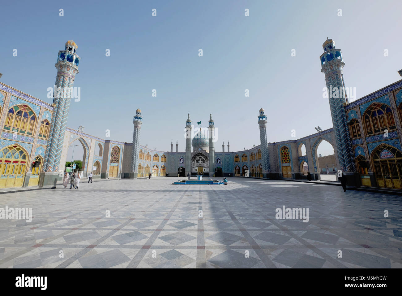 Le sanctuaire de l'Hilal ibn Ali (aussi connu en tant qu'Imam zadeh Mohammad Al Awsat),Kashan, Iran Banque D'Images