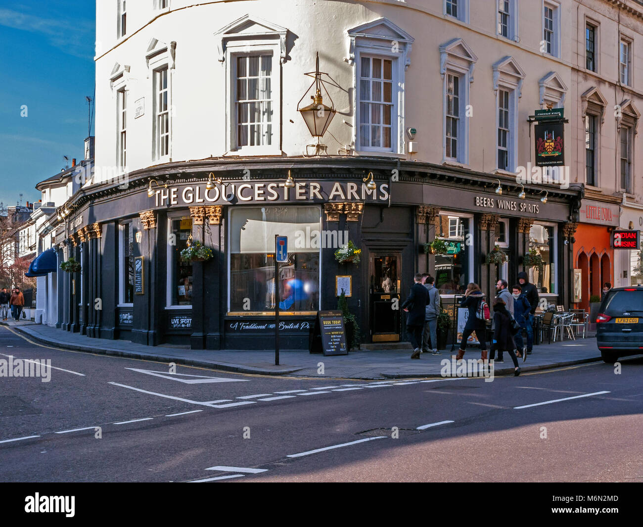 Le bras de Gloucester, Gloucester Road, Londres Photo Stock - Alamy