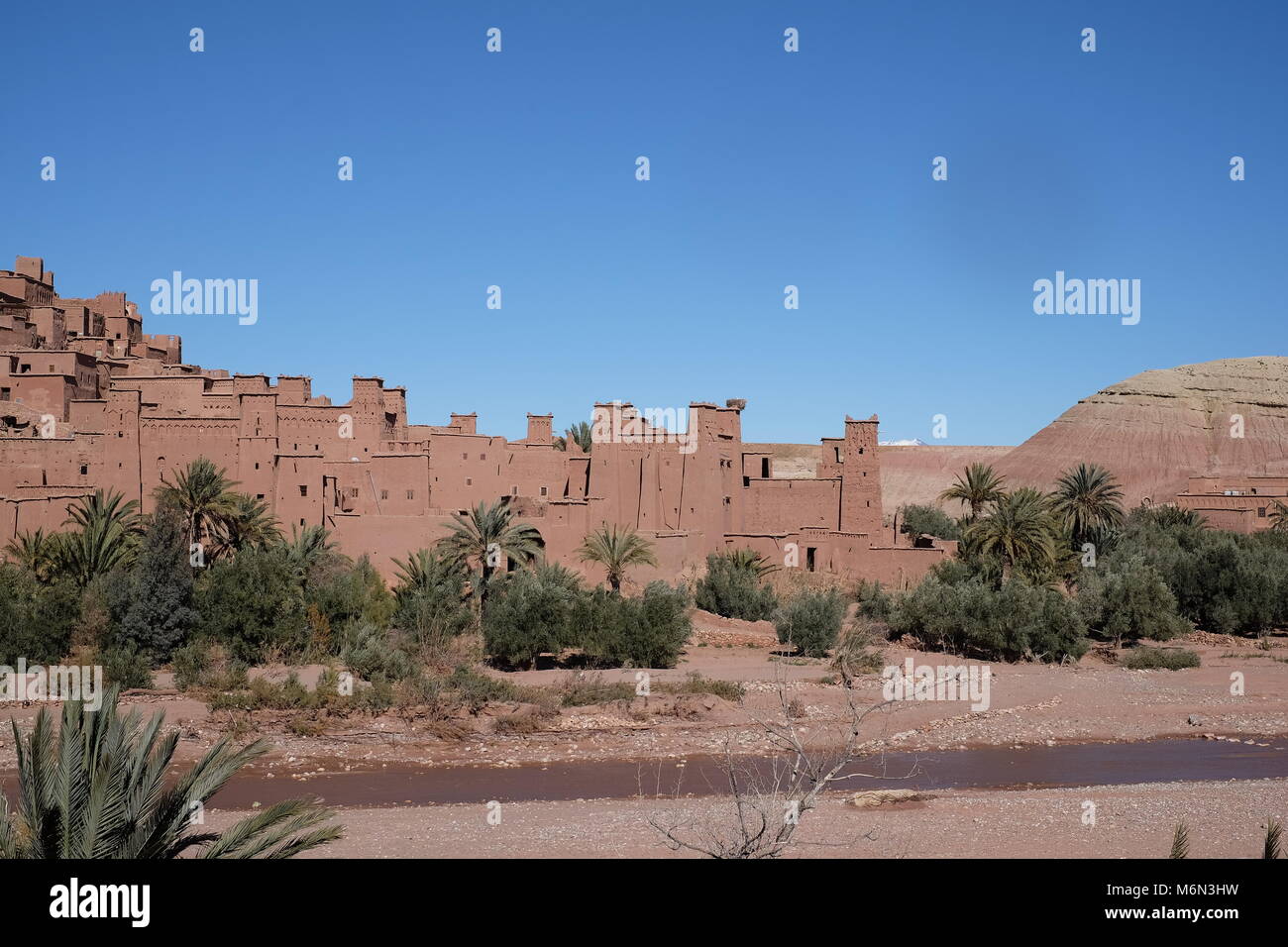 Ait Ben Haddou, Ouarzazate, Maroc Banque D'Images