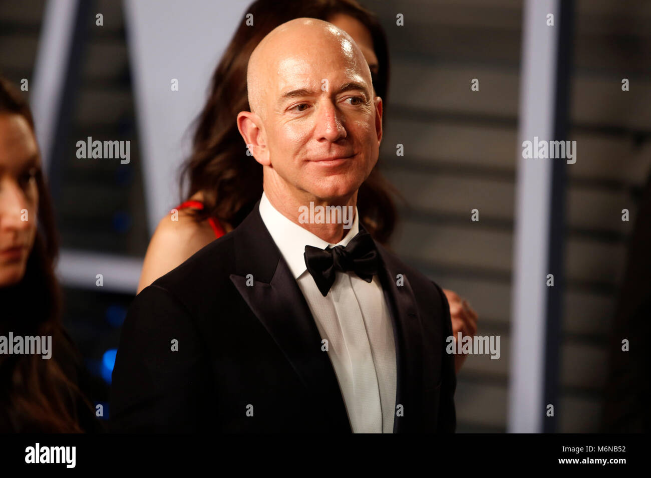 Los Angeles, United States. 4 mars, 2018. Amazon Jeff Bezos participant à la 2018 Vanity Fair Oscar Party hosted by Radhika Jones à Wallis Annenberg Center for the Performing Arts le 4 mars 2018 à Beverly Hills, Californie. Credit : Geisler-Fotopress/Alamy Live News Banque D'Images