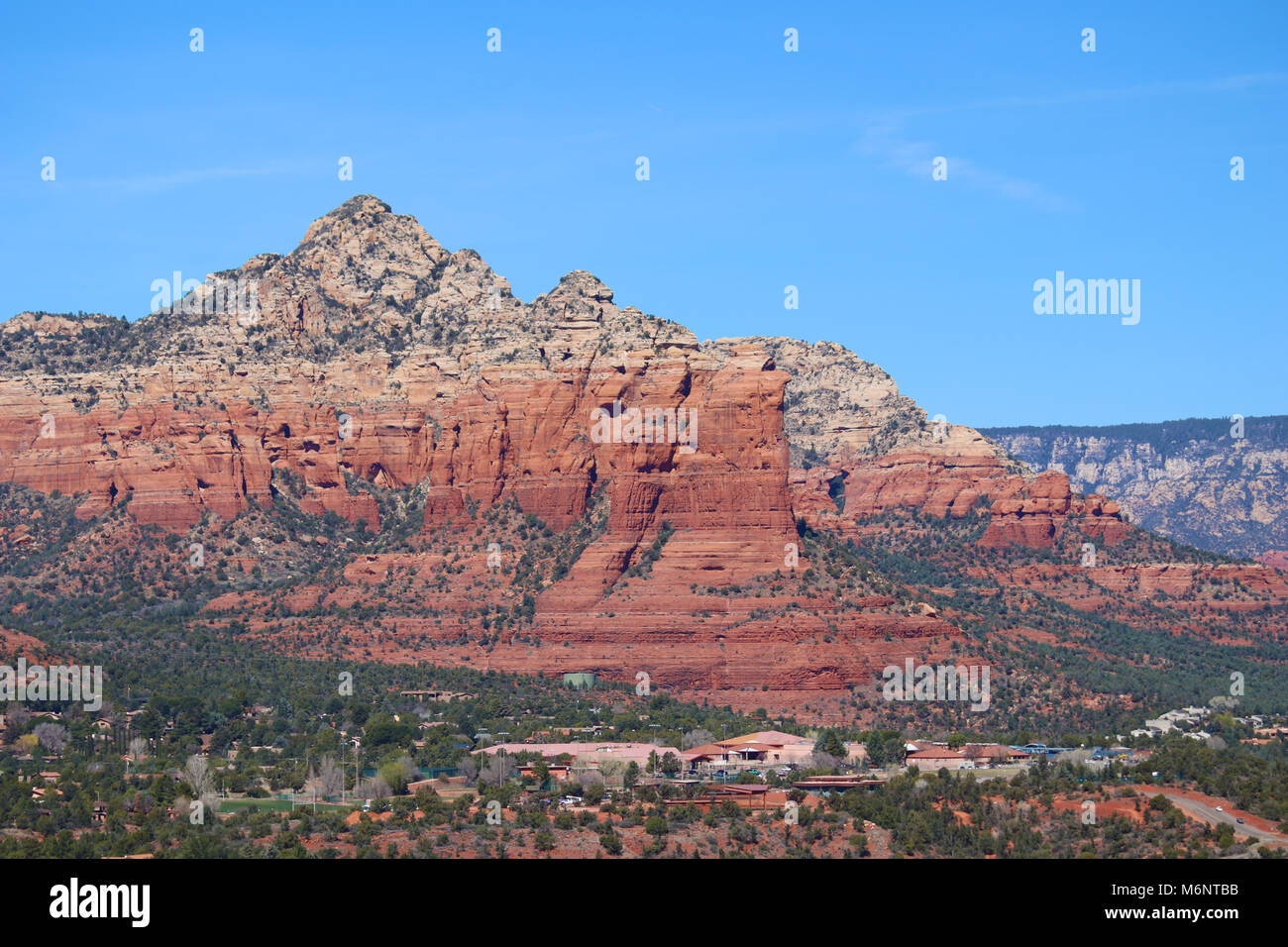 Les roches rouges de Sedona, Arizona Banque D'Images