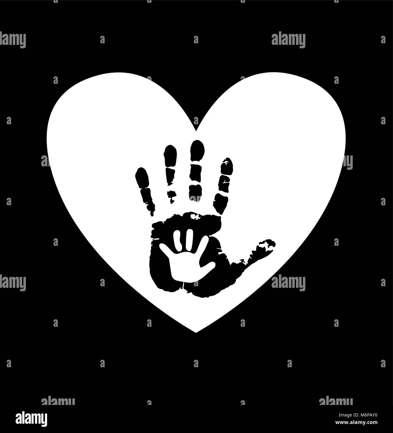 Le Noir Et Blanc Silhouette De Main De Bebe Et Adultes Dans La Region De Coeur Mere Ou Pere Et Enfant Handprint Paume De Parent Et Bebe Idee Illustration Sociale O Image Le Noir Et Blanc Silhouette De Main De Bebe Et Adultes Dans La Region De Coeur Mere Ou Pere Et Enfant Handprint Paume De Parent Et Bebe Idee Illustration Sociale O Image