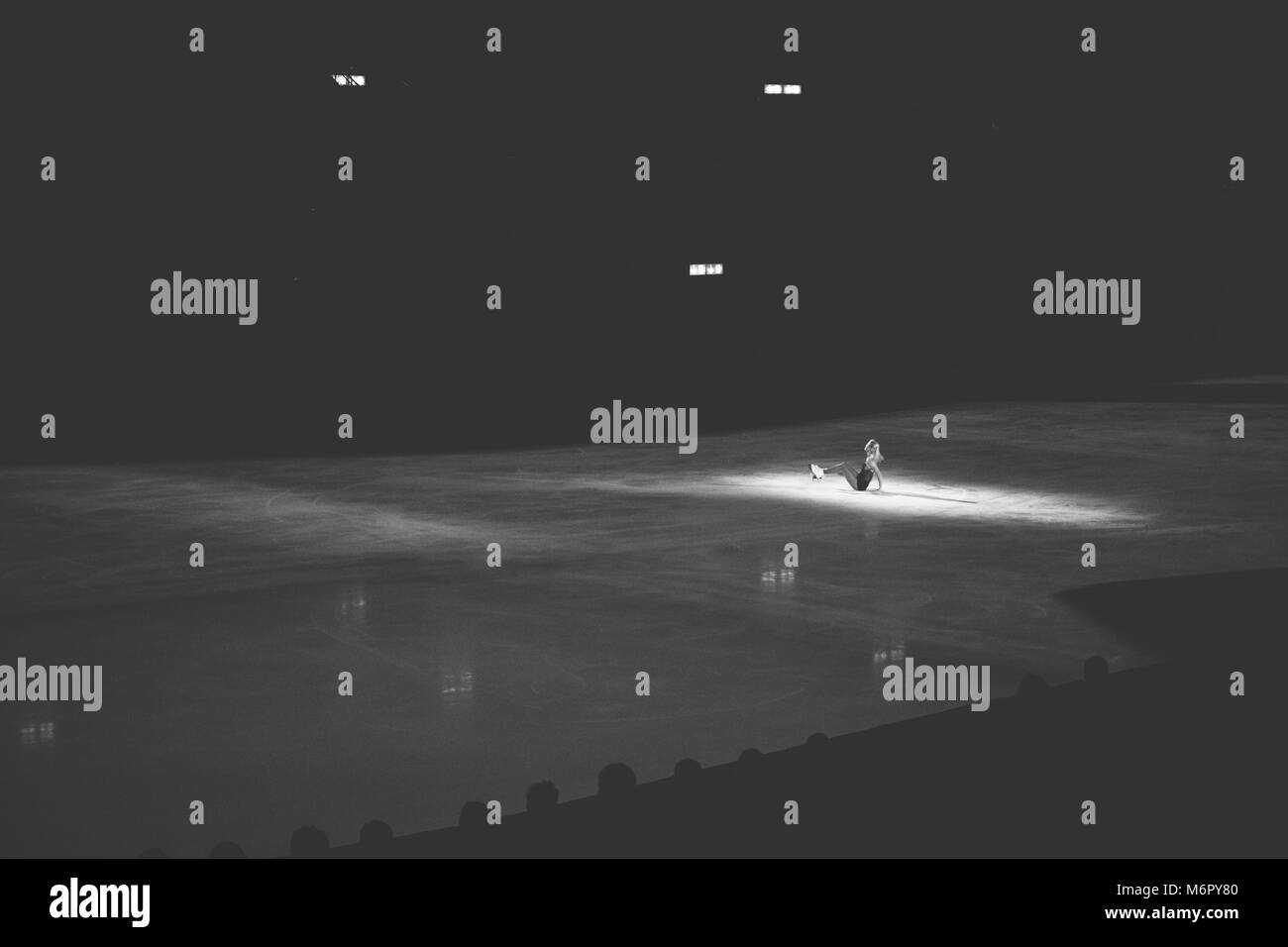 Exposition d'art sur glace à Zurich, Suisse, 2018 Banque D'Images