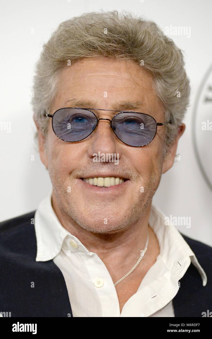 New York, NY, USA. 5Th Mar, 2018. Roger Daltrey aux arrivées pour élever votre voix concert hommage à Julie Andrews, Alice Tully Hall au Lincoln Center, New York, NY 5 mars 2018. Credit : Kristin Callahan/Everett Collection/Alamy Live News Banque D'Images