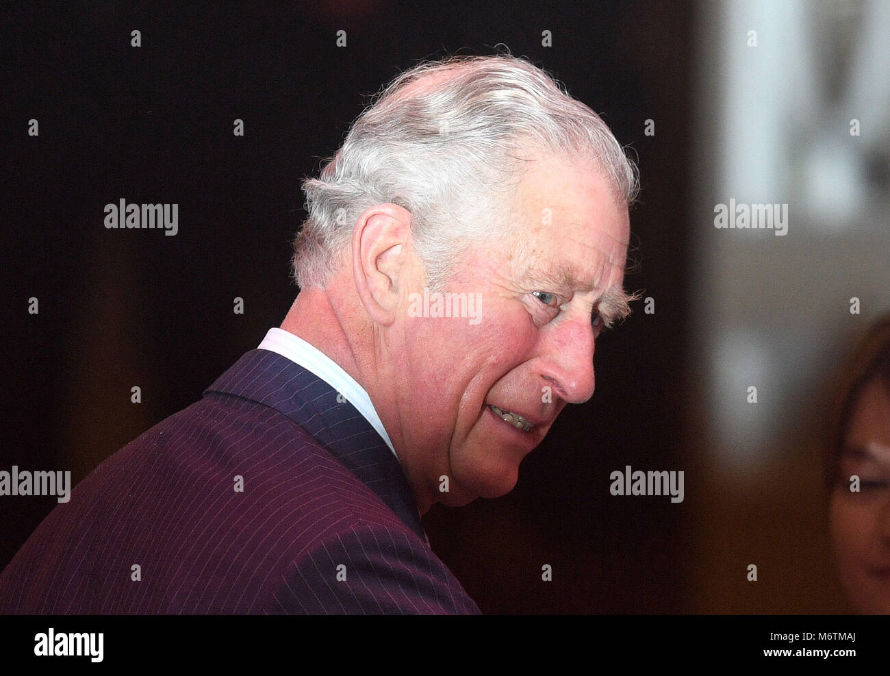 Le Prince de Galles assiste à la The Prince's Trust Awards au London Palladium. Banque D'Images