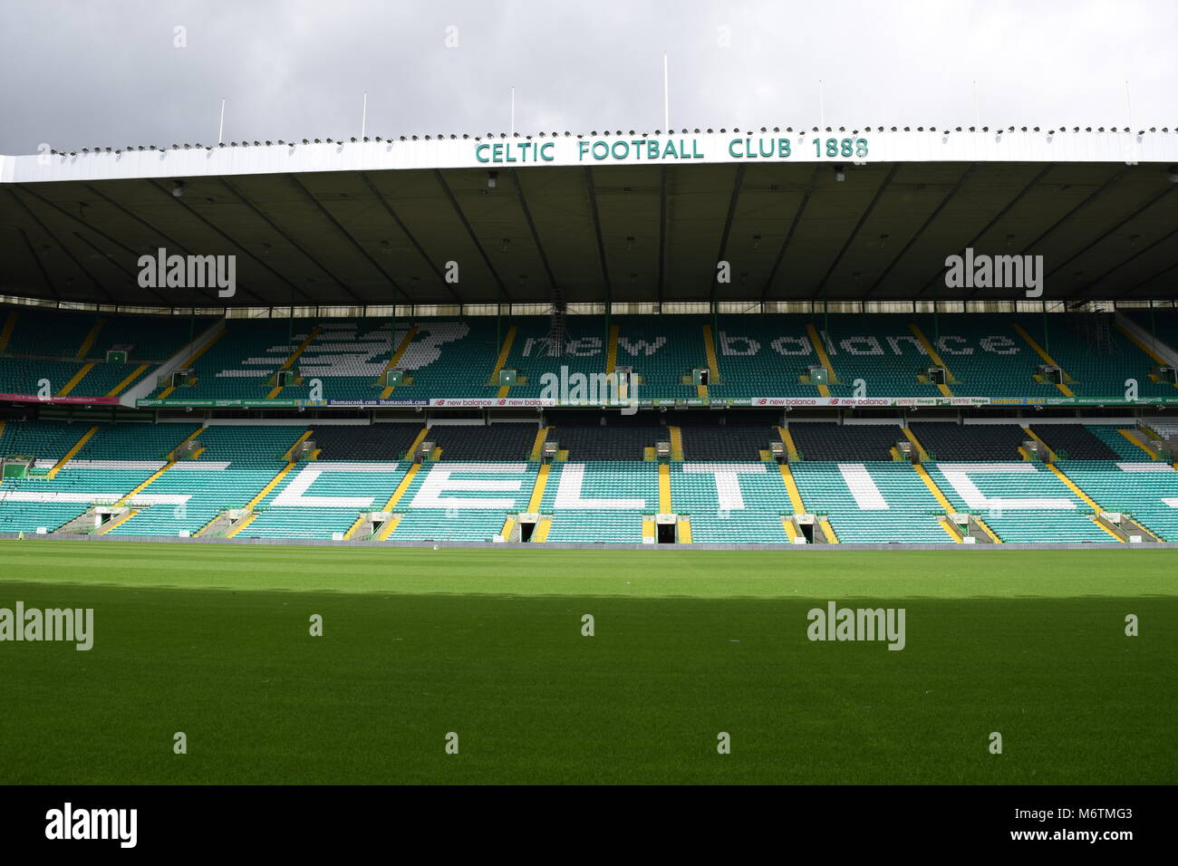 'Football' 'celtic' 'S' 'Glasgow stade Emirates' 'Scotland'. Banque D'Images