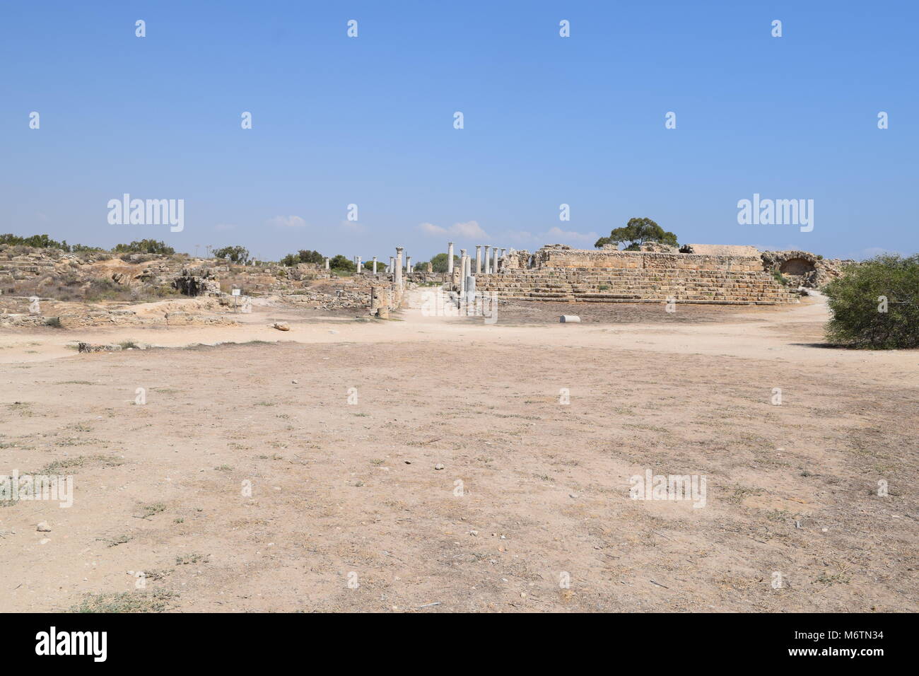 'Chypre' 'holiday' 'Famagusta' 'villefantôme' 'protaras' 'Beach' 'romains'. Banque D'Images