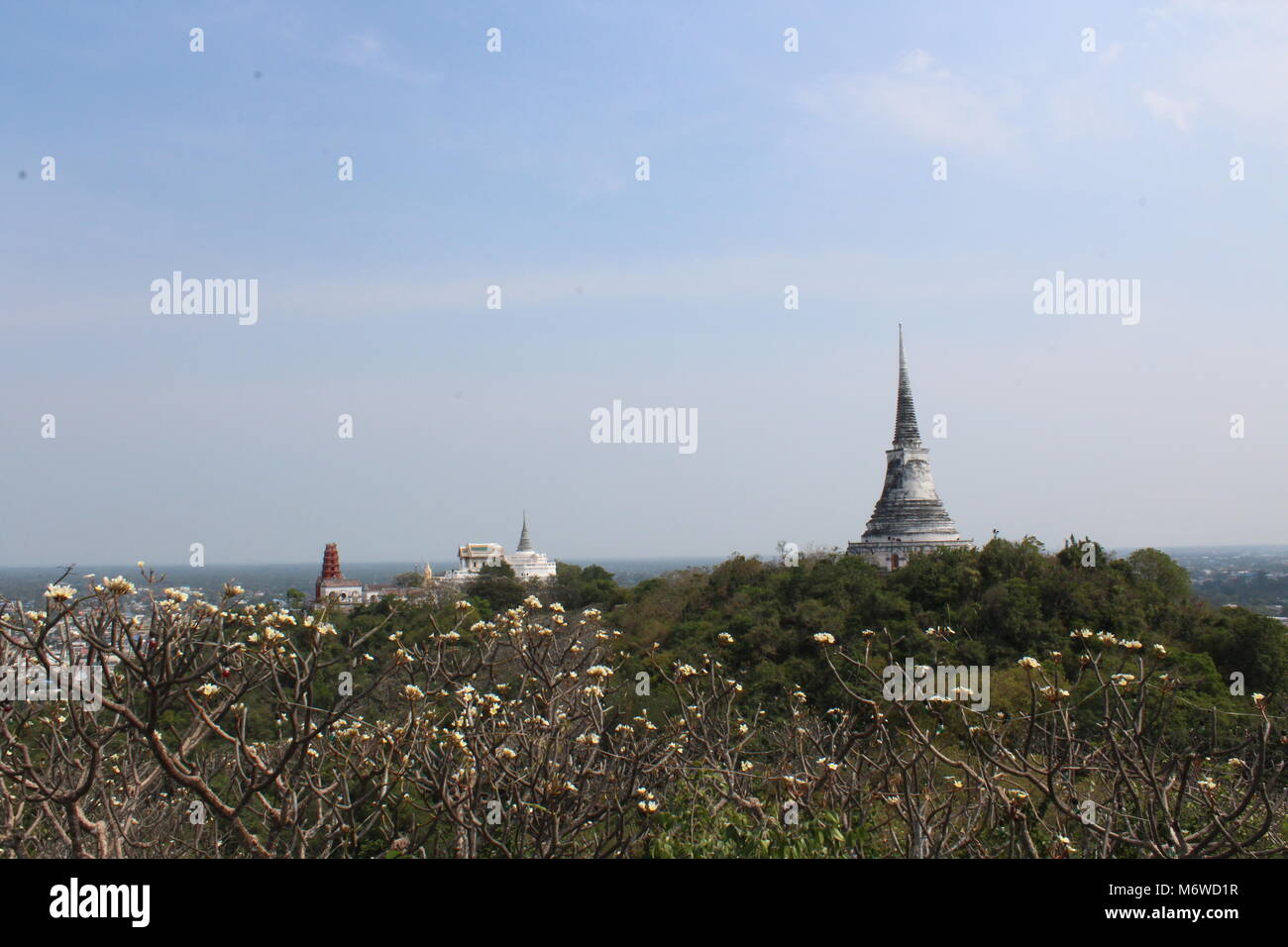 Phra Nakhon Hilltop Palace Gardens à Petchaburi, Thaïlande Banque D'Images