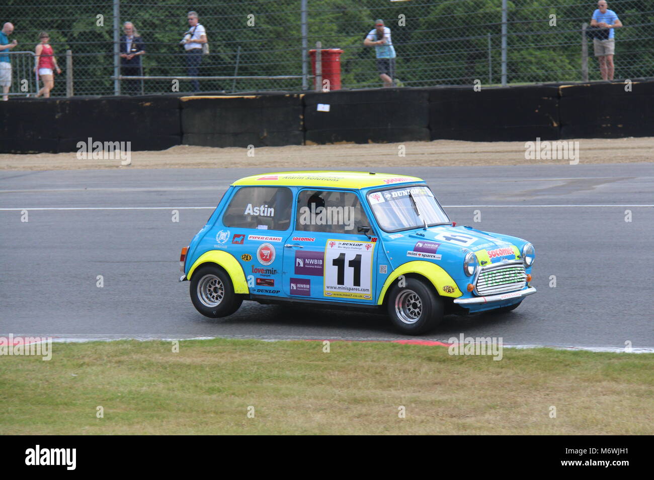 Mini-festival à Brands Hatch, Juin 2015 Banque D'Images