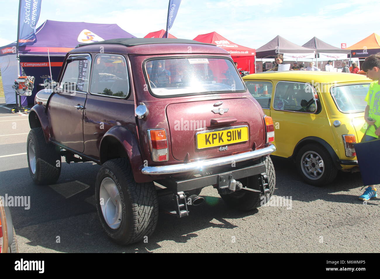 Mini-festival à Brands Hatch, Juin 2015 Banque D'Images