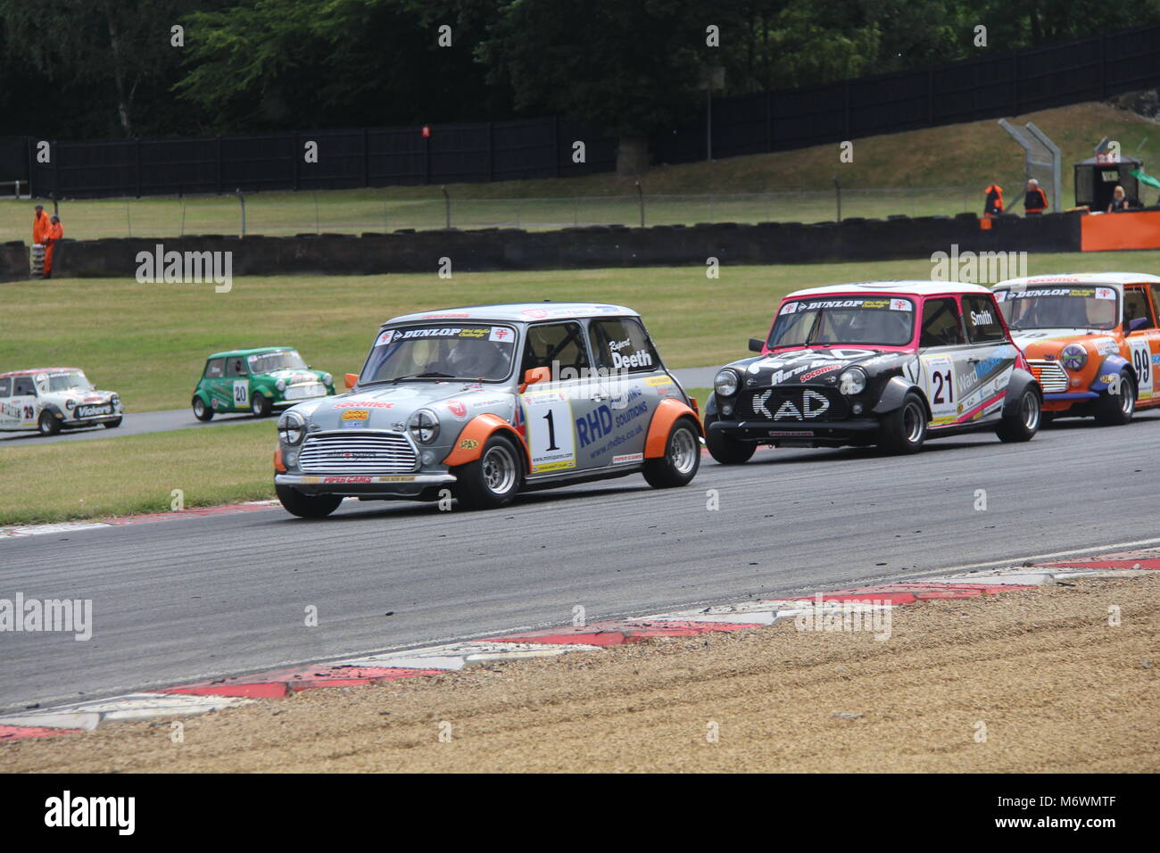 Mini-festival à Brands Hatch, Juin 2015 Banque D'Images