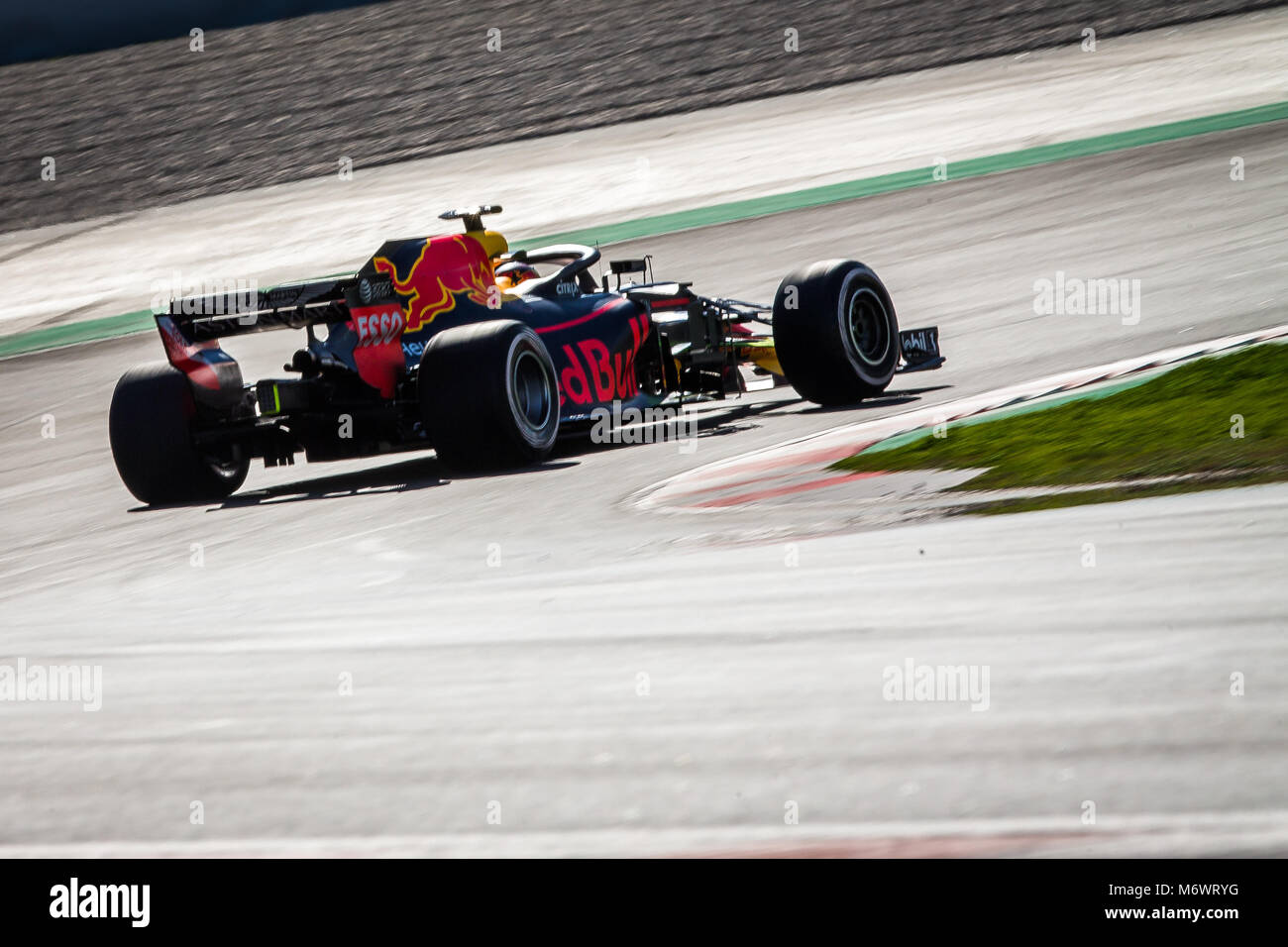 Montmelo, Catalogne, Espagne. Mar 6, 2018. Ricciardo, Red Bull F1 Team F1 pilote vu au cours de journées d'essais au circuit de Montmelo. Credit :   5298.jpg MA SOPA/Images/ZUMA/Alamy Fil Live News Banque D'Images