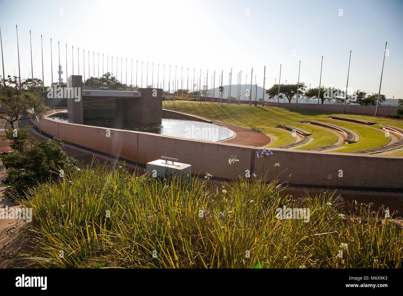 Pretoria, Gauteng, Afrique du Sud, 20018/01/10. Freedom Park à Pretoria, Afrique du Sud. Freedom Park Site du patrimoine mondial. Banque D'Images