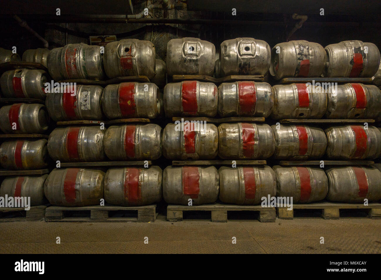 Yuengling brewery visite de l'usine Pine Grove, PA Banque D'Images