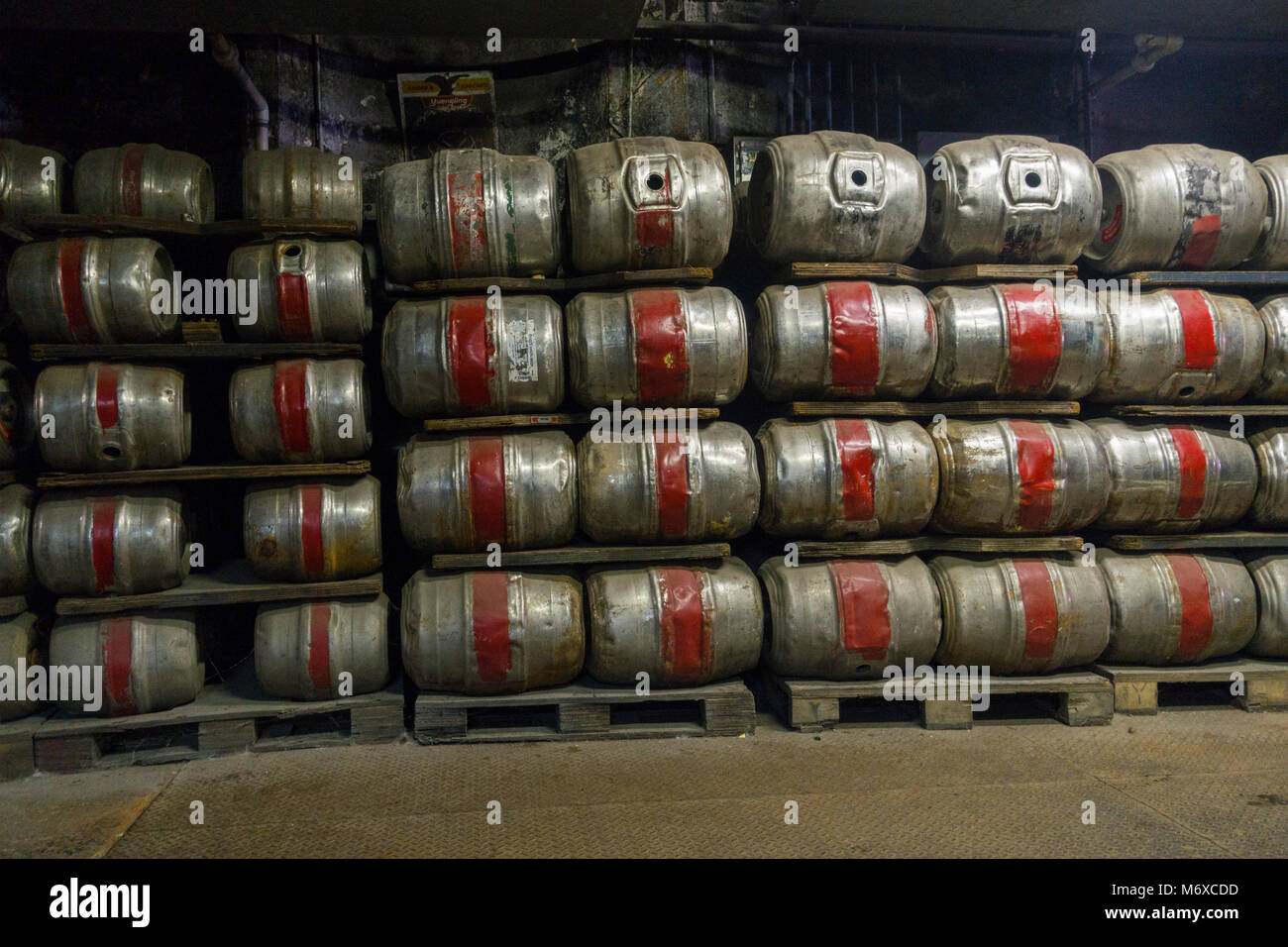 Yuengling brewery visite de l'usine Pine Grove, PA Banque D'Images