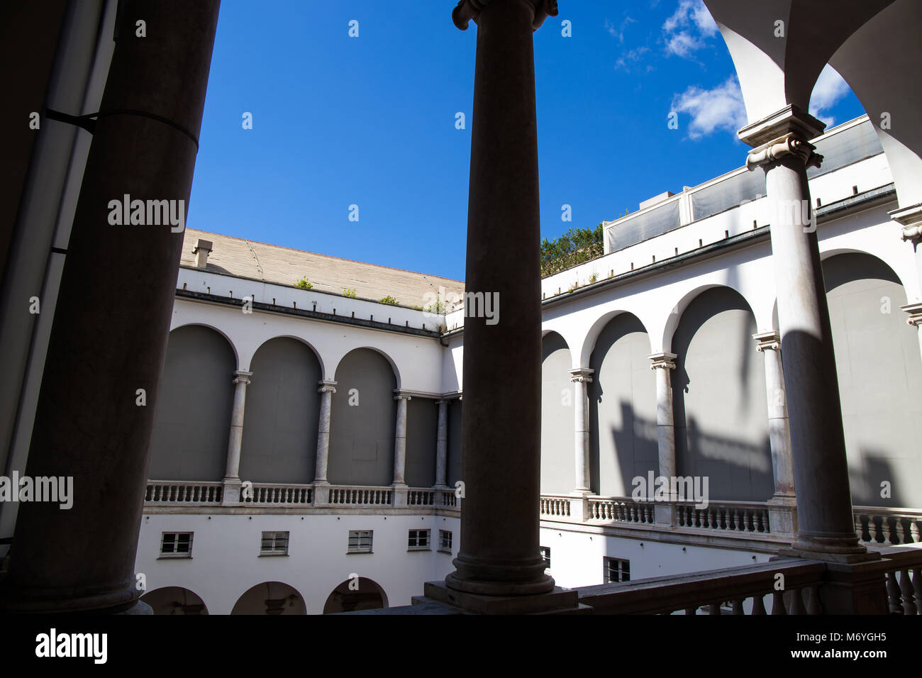 Gênes, Italie 11 Août 2016 Avis de Palazzo Ducale'' Banque D'Images