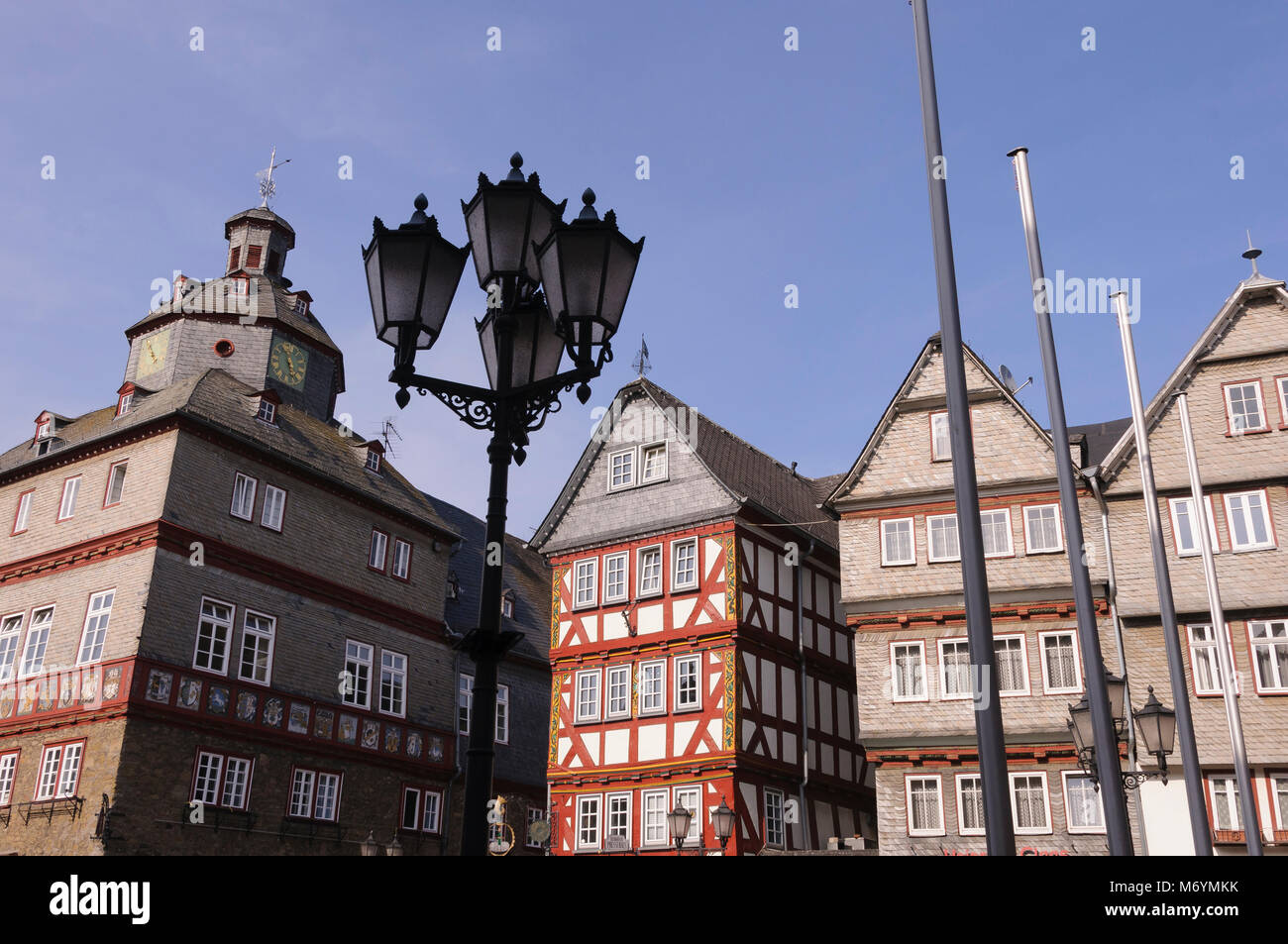 Altes Rathaus Herborn, Hesse, Germany, Europe Banque D'Images