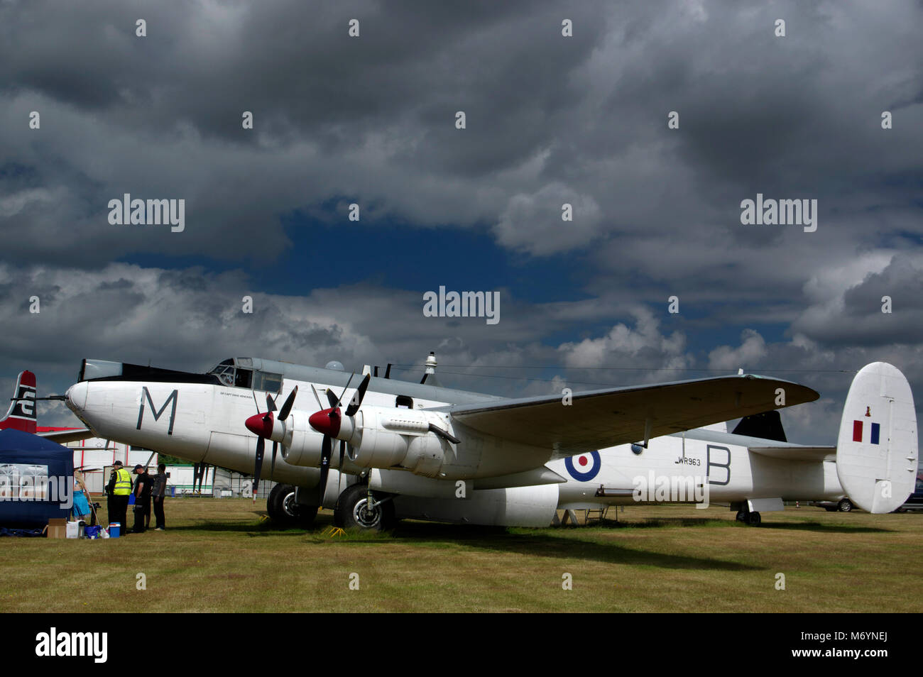 Avro Shackleton, MR.2, WR963, à Coventry, Angleterre, Royaume-Uni. Banque D'Images