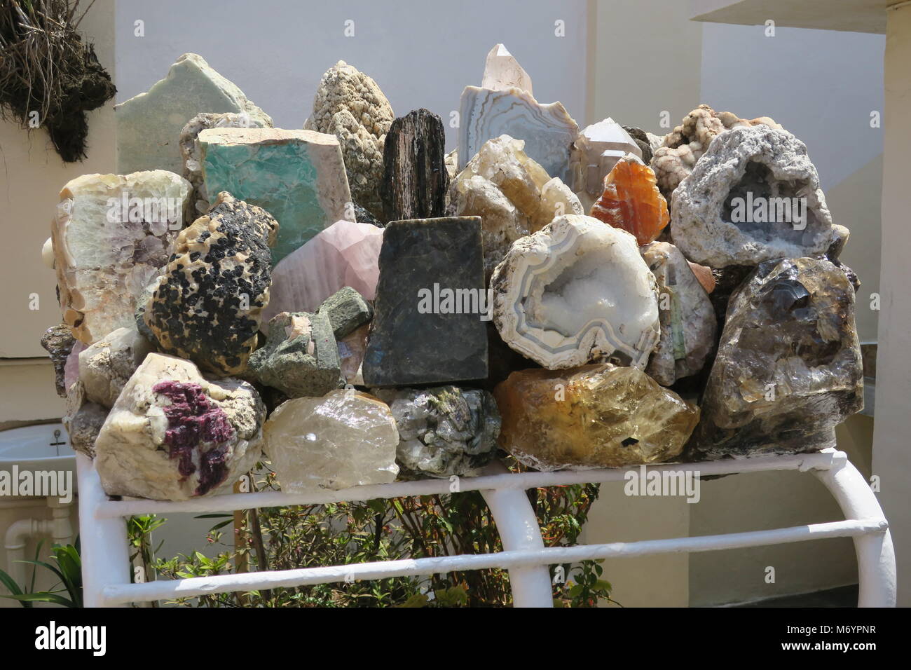 Les pierres précieuses et les minéraux, de Madagascar Photo Stock - Alamy