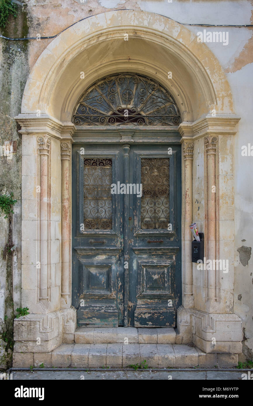 Vieilles portes Banque D'Images