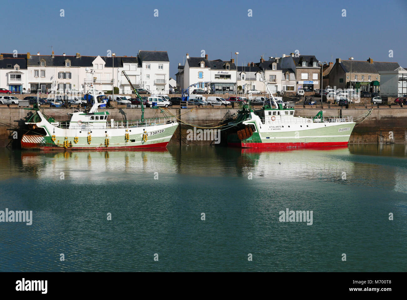 Port de pêche de la Turballe, Loire-Atlantique, Pays de la Loire, France,  Europe Photo Stock - Alamy