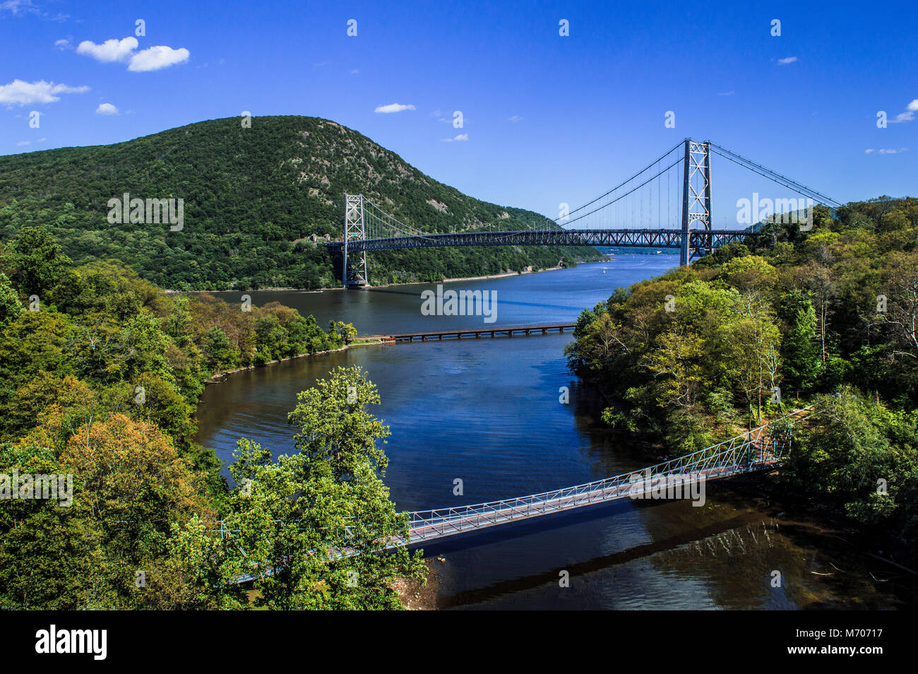 Pont de Bear Mountain Banque D'Images