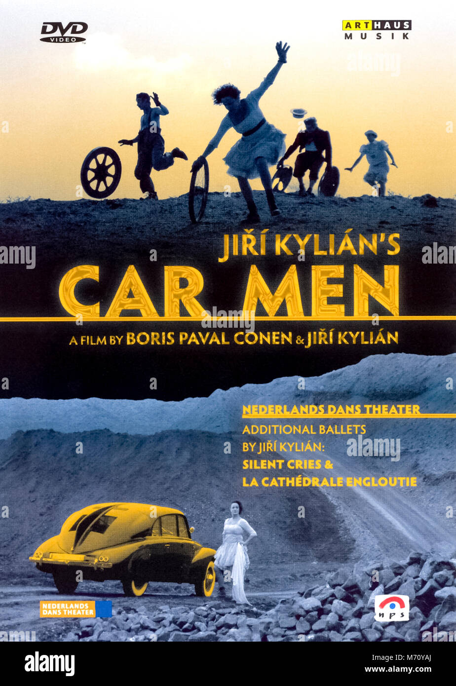 Car les hommes (2006) réalisé par Boris Paval Conen et présentant le travail de chorégraphe Jíri Kylían. Un court métrage néerlandais sur l'opéra "Carmen" de Georges Bizet. Banque D'Images